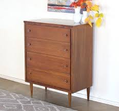 No products match your filters. Mid Century 4 Drawer Chest Of Drawers With Decorative Frame Detailing Vintage 1960 S