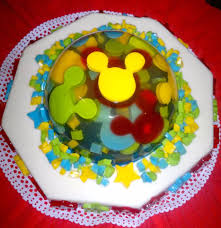 Bizcocho De Mickey Mouse Sencillo Gelatina 3d Mickey Mouse Gelatinas Para Fiestas Gelatinas Encapsuladas Gelatinas