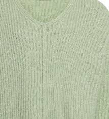 Maybe you would like to learn more about one of these? Grunt Blouse Knit Define V Neck Pastel Green