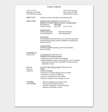 It is a written summary of your academic qualifications, skill sets and previous work experience which you submit while applying for a job. Internship Resume Template 18 Samples Examples