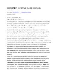 Check spelling or type a new query. Instrumen Evaluasi Hasil