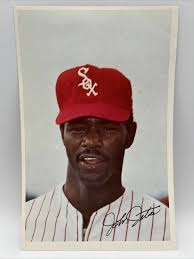 1973 JOHNNY JETER 6x9 PHOTO Jewel Foods Chicago White Sox MLB Comiskey Park 
