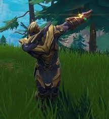 Thanos Dab The Dab Epic Games Fortnite Epic Games Best Gaming Wallpapers