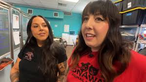 Dani and Alyssa Giroux operate the Runaways Animal Rescue
