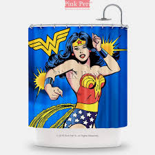 Wonder Woman Poster Shower Curtain Free Shipping Home Living Bathroom 253 Superman Wonder Woman Wonder Woman Women Poster