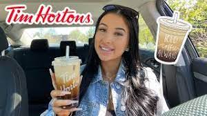Because tbh they seem exactly the same to me. Trying Tim Hortons New Vanilla Cream Cold Brew Coffee Brunetteprincesse Youtube