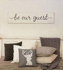 Be Our Guest Sign Rustic Home Decor Guest Room Sign Wood Signs Rustic Wood Signs Master Bedroom Wall Decor Home Decor Signs Guest Room Sign