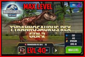 Unfortunately for the casualties of jurassic world's collapse, the ingen board prevented dr. Jurassic World The Game Builder Max Level T Rex Gen 2 Package Android Ios Park Ebay
