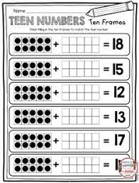 Print them and work through with the kids. Teen Numbers
