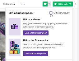 I still try to remember how this all began. Gift Subscriptions