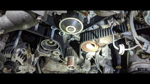 Water pump inspection and replacement explained. Toyota Lexus 4 7 Timing Belt Water Pump Replacement Part 1 Youtube