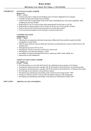 A cash room clerk usually prepares money for different departments at the start of each day. Cashier Manager Resume Samples Velvet Jobs