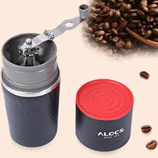 Alocs Cw K16 Outdoor Portable Coffee Maker 4 In 1 Stainless Steel Camping Manual Easy Coffee Grinder Camping Coffee Maker Camping Coffee Portable Coffee Maker