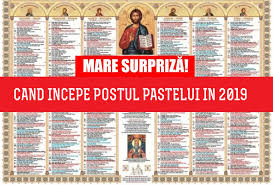 Postul reprezintă reținerea totală de la anumite alimente și băuturi în scop religios și moral. Paste 2019 Cand Incepe Postul Pastelui Kanal D Romania