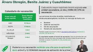 No acudir a vacunarse si presenta fiebre o síntomas de enfermedad respiratoria. Calendario De Vacunacion Alvaro Obregon Benito Juarez Y Cuauhtemoc Capital 21 Noticias