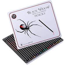 A black widow spider is classified in the genus latrodectus and in the family therididae. Black Widow Colored Pencil Review Best Colored Pencils Reviews And Picks