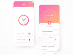 Time Tracking App Tracking App App App Design