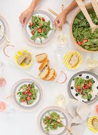 Set an alarm for yourself for 30 minutes before the party is supposed to start. How To Throw An Effortless Chic Dinner Party Without Trying Too Hard