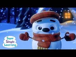Little Snowflake Is The Story Of A Snowman Brought To Life By The Magic And Beauty Of Snowfall As He Tries Super Simple Songs Kindergarten Songs Kids Songs