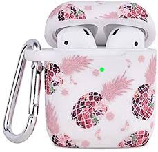 Amazon Com Airpod Case Airspo Airpods Case Cover For Apple Airpods 2 1 Cute Airpod Case For Girls Silicone Protec In 2020 Airpod Case Apple Airpods 2 Apple Phone Case