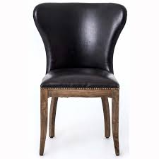 Richmond Leather Dining Chair Old Saddle Black Oak Dining Chairs Dining Chairs Leather Dining Chairs