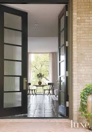 Modern Restored Ranch Front Entryway Exterior Brick Front Entryway Solid Brick