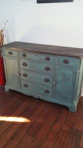 Items Similar To Antique Solid Mahogany Buffet Painted A Dark Teal With Chalk Paint The Top Painting Furniture Diy Furniture Makeover Upholstered Furniture