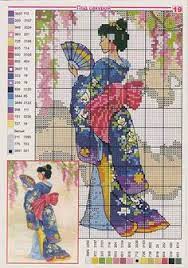 This free valentine cross stitch pattern and matching floss thread holders are a handy cute addition to your stash. 14 Japanese Cross Stitch Pattern Ideas Cross Stitch Stitch Cross Stitch Patterns