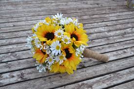 Excited To Share This Item From My Etsy Shop Wedding Flowers Wedding Bouquet Silk B Sunflower Bridal Bouquet Bridal Sunflowers Sunflower Bridesmaid Bouquet