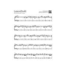 Ç±³æ´¥çå¸« Kenshi Yonezu Lemon Sheet Music Midi Mp3 Funguypiano