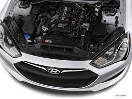 The hyundai genesis coupe follows the traditional sport coupe formula set by its american and european competitors. 2014 Hyundai Genesis Coupe Pictures Engine U S News World Report