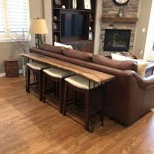 Live Edge Wood Bar Table Handmade Walnut Sofa Table Bar Top Etsy In 2020 Walnut Sofa Table Walnut Sofa Modern Entry Table