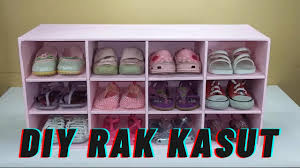 Selesai kasut bersepah diy rak kasut. Cara Buat Diy Rak Kasut Sendiri Dengan Guna Kotak Youtube