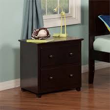Atlantic Furniture Atlantic 2 Drawer Nightstand In Espresso C 68201