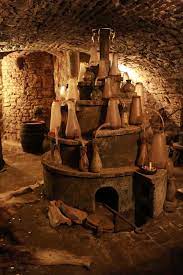 Inside An Ancient Alchemy Laboratory Speculum Alchemiae Alchemy Ancient 16th Century