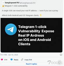 Telegram 一键暴露真实用户IP 地址，绕过Android 和iOS 上的代理 ...