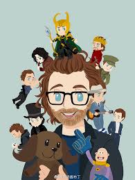 Tom Hiddleston Fanart Featuring Every Character Hiddles Loki Fanart Tom Hiddleston Loki Celebrity Drawings