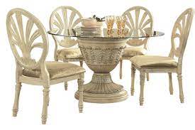 Ashley Furniture Showroom Glass Round Dining Table Dining Table Design Glass Dining Table Designs