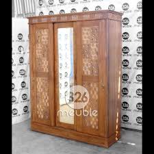 Daftar harga lemari pintu sliding terbaru juli 2021. Jual Lemari Pakaian 3 Pintu Lemari Sliding Jati Almari Pakaian Minimalis Kab Jepara Meuble326 Tokopedia