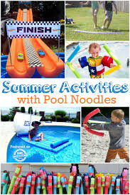 21 Ways To Play With Pool Noodles This Summer