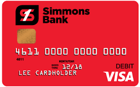 When you have made correct entries in all boxes, click next. Debit Card Simmons Bank