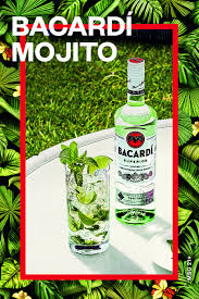 Hip Shaking Good 2 Parts Bacardi Superior 4 Lime Wedges 12 Fresh Mint Leaves 2 Heaped Tsp Of Fine White Sugar 1 Part Soda Wa Bacardi Bacardi Mojito Drinks