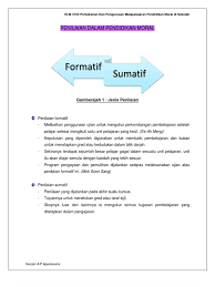‰ semasa dan sepanjang proses p&p menggunakan pelbagai kaedah, alat, teknik dan sumber yang pentaksiran sumatif. Pentaksiran Formatif Dan Sumatif