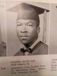 An inspirational Cousin Ralph Cooper passes!With great sadness I share! A  Proud HISD Yates Lion student/athlete Ralph Cooper. He played