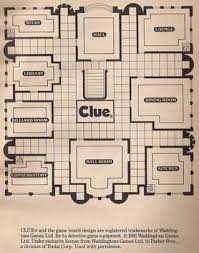 Clue Board Game House Layout Floor Plans Clue Board Game House Layouts