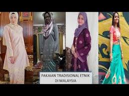 Sebidang kain berukuran 5 hingga 6 ela panjang dipadankan dengan masyarakat orang asli yang lazimnya tinggal di kawasan hutan di malaysia, memakai pakaian yang diperbuat dari bahan semulajadi seperti kulit. Pakaian Tradisional Etnik Di Malaysia Youtube