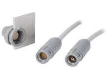 What are the main coupling types for circular connectors?