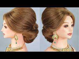 Bridal Hairstyle Indian Bridal Updo Indian Wedding Hairstyle Wedding Hair Updo Hair Updos Tutorials Indian Bridal Hairstyles Bridal Hairstyle Indian Wedding