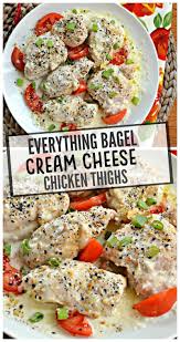 Instant Pot Everything Bagel Cream Cheese Chicken Thighs Recipe In 2020 Instant Pot Recipes Chicken Cream Cheese Chicken Chicken Dinner Recipes