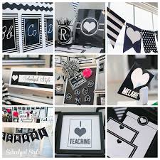 Black And White Polka Dot Classroom Decor I Heart School Classic Black And White Polka Dot Classroom Polka Dot Classroom Theme Classroom Decor